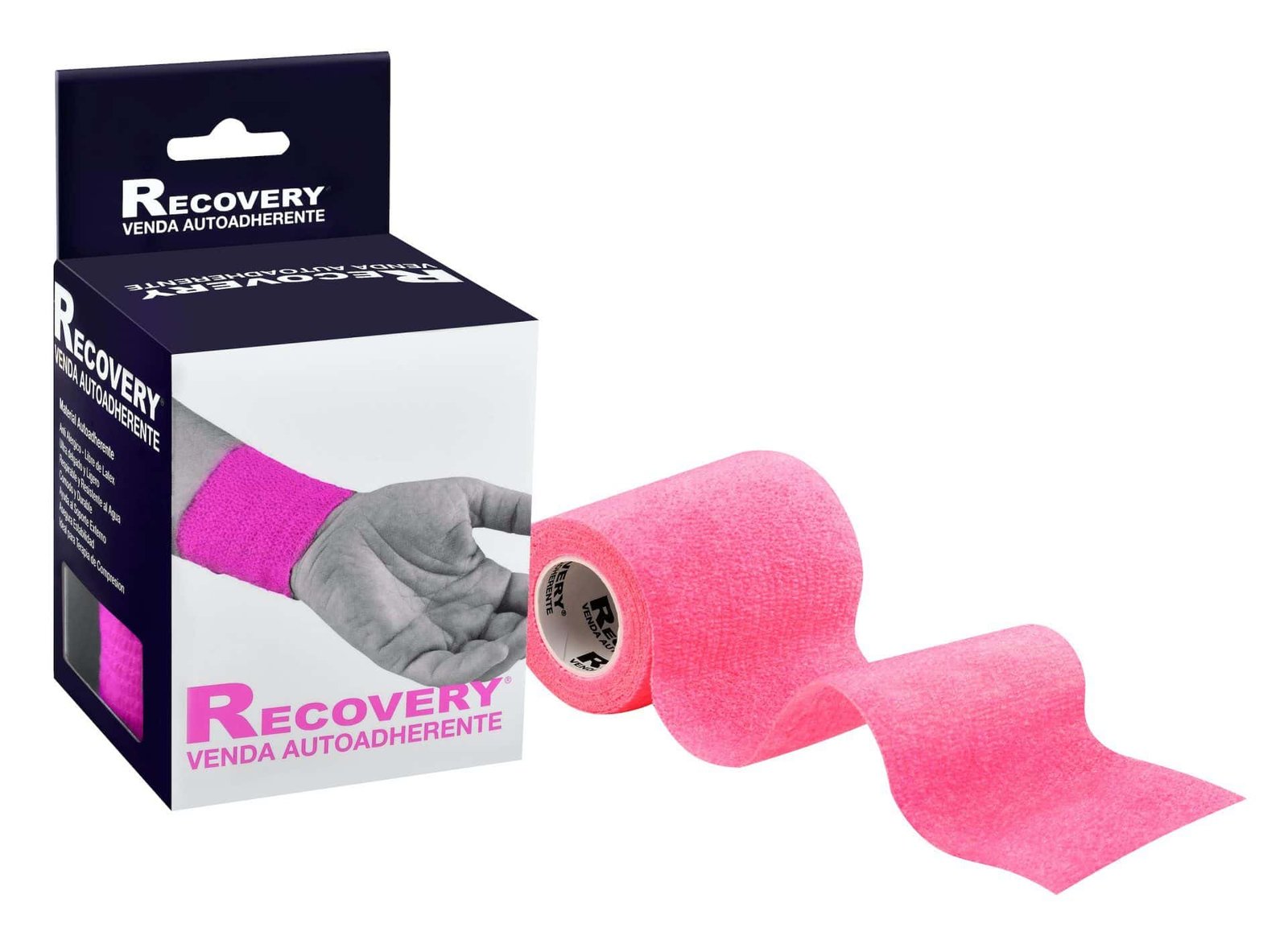 Venda Autoadherente Rosado 7.5cm X 4.5mt