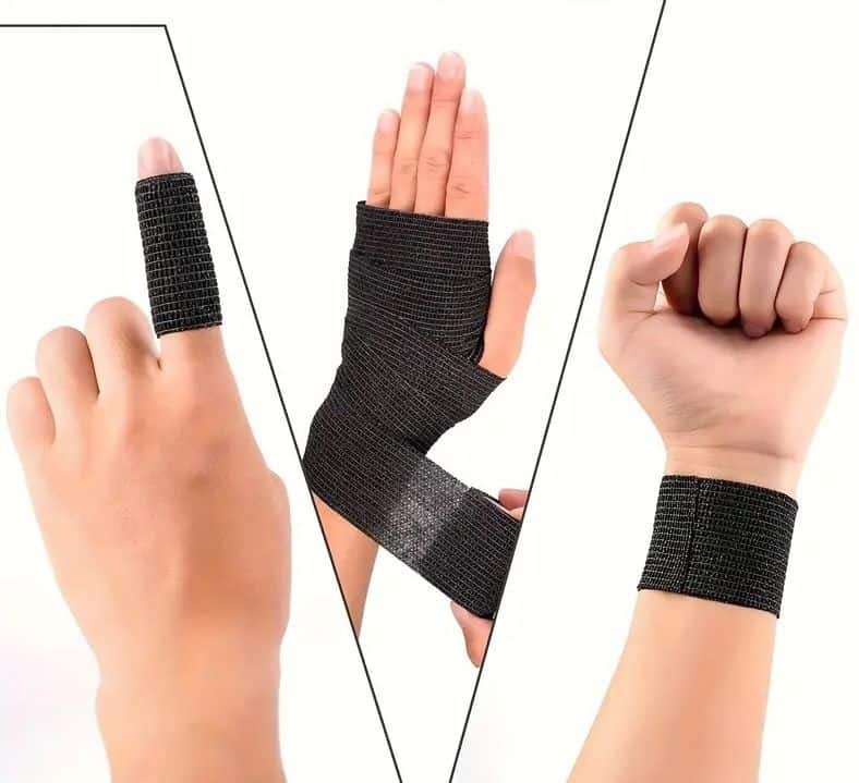 Venda Autoadherente Negro 7.5cm X 4.5mt - Imagen 2