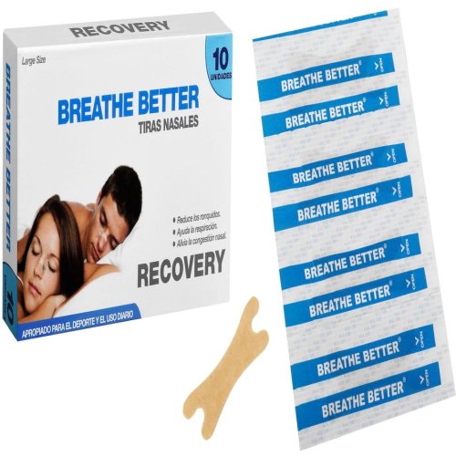 Respira Mejor 10 unidades - Congestión nasal, reduce ronquidos