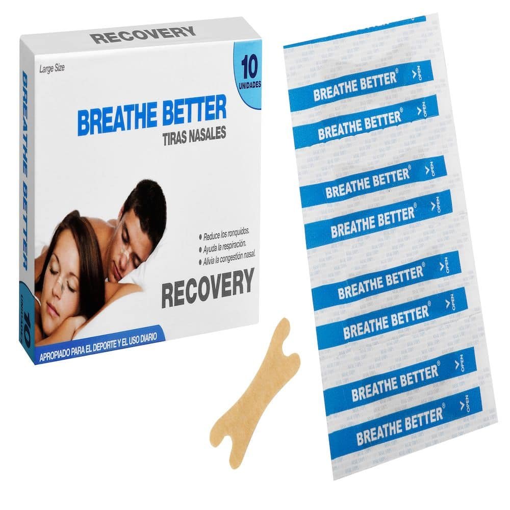 Respira Mejor 10 unidades - Congestión nasal, reduce ronquidos