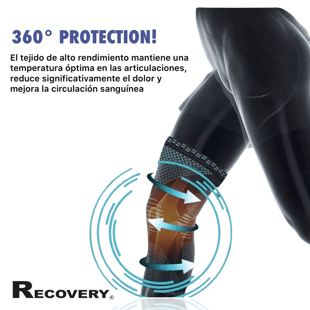 Pack Rodillera Deportiva Ortopédica con Soporte Lateral - Artritis Gym - Celeste - Imagen 3