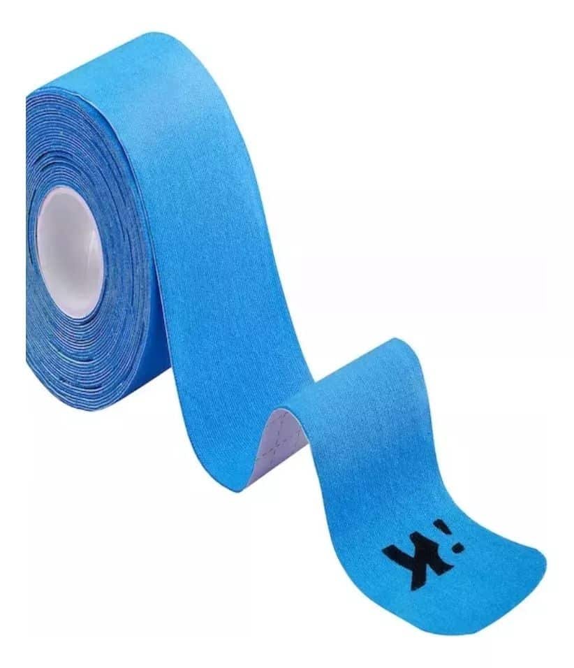 Tape Kinesiológico Precortado Azul 5 cm x 5mt - Imagen 2