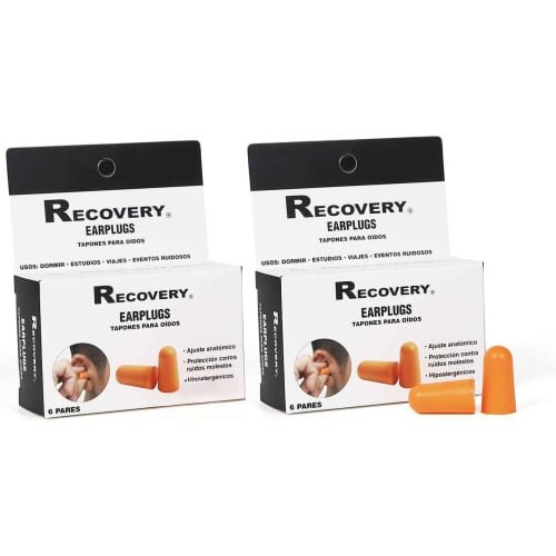 Pack Tapones para Oidos - Silencio y Confort 12 Unidades